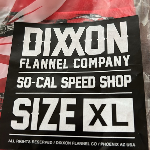 BRAND NEW Men’s DIXXON Short Sleeve “Party Shirt”-SO-CAL Speed Shop, SZ: XL - Picture 3 of 3